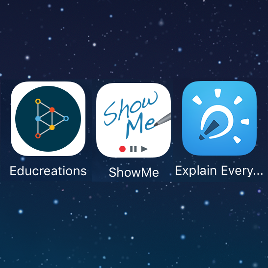 iPad apps for creating screencasts and educational videos